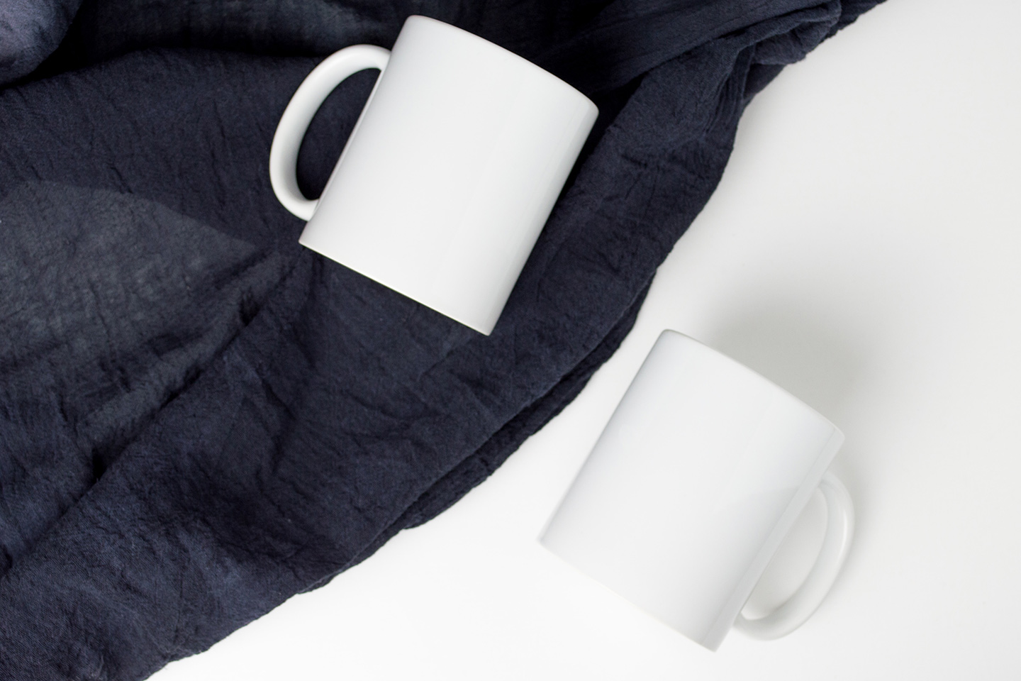 white cup